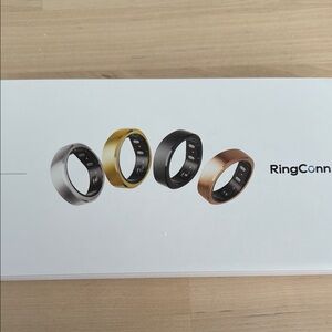Smart Ring - Silver, Gold, and Brown